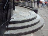 granite steps and cladding