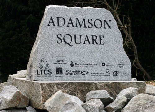 Adamson Square Boulder