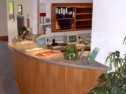 Reception Desk, Circular