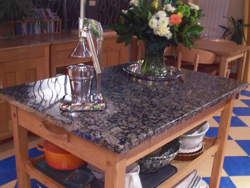 Granite Work Tops. Tabletop, Baltic Brown. Tabletop, Baltic Brown