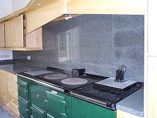 Polished Karin Grey Granite Worktops and Splashbacks