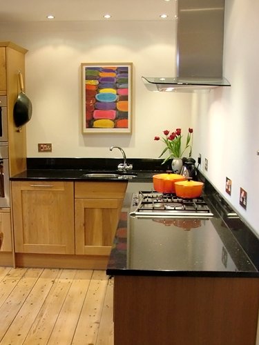 Worktop, Black Hob Cutout