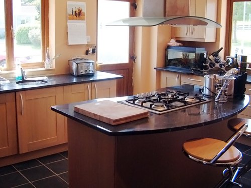 Worktop, Curved Hob Cutout