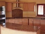 curved island worktop